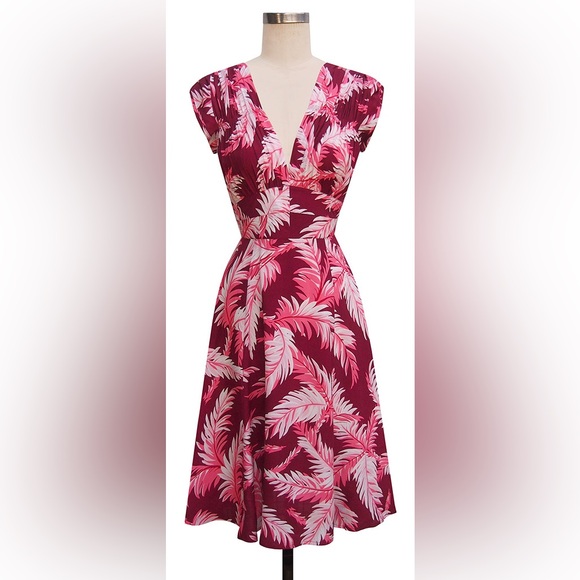 Trashy Diva Dresses & Skirts - Trashy Diva Tropical Sangria 1940s size 12
